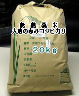 無農薬栽培米「大地の恵み」コシヒカリ