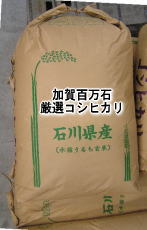 加賀厳選米コシヒカリ30kg