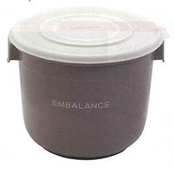 エンバランス丸形保持容器