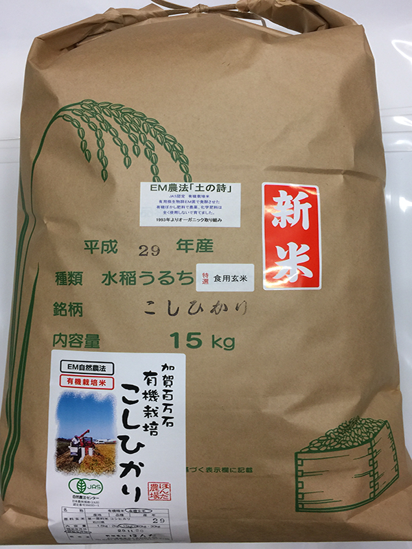 特別栽培米「天の恵み」コシヒカリ15kg白米