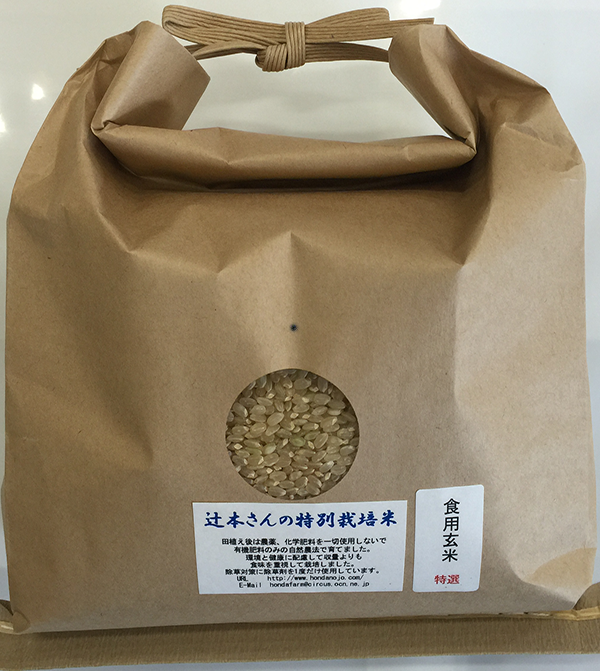 辻本さんの特別栽培減農薬栽培米コシヒカリ
