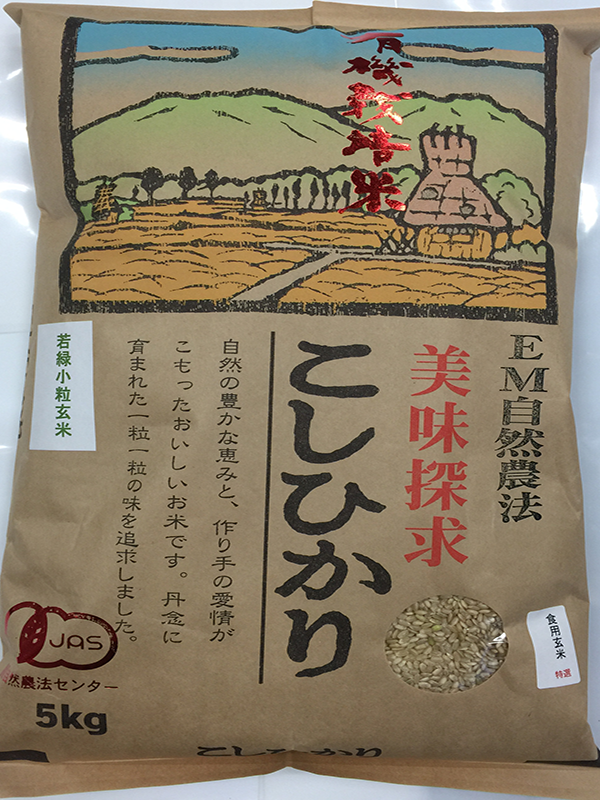 特別栽培減農薬米「天の恵み」10kg食用玄米